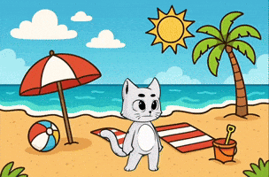 Sun Burn GIF by Hero Galaxy NFT