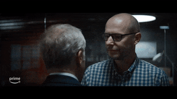 Christoph Waltz Smell GIF by Amazon Prime Video