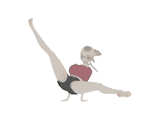 Anime Girl Flair Sticker