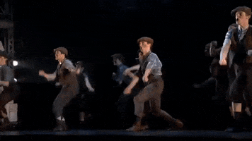 dance jump GIF by Disney On Broadway
