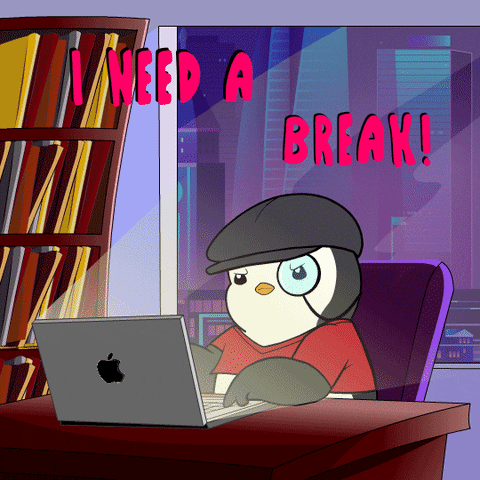 Stressed Over It GIF by Pudgy Penguins
