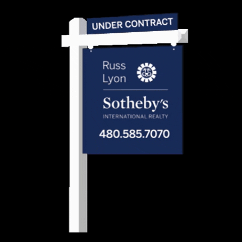 russlyonsir real estate pp under contract russ lyon sothebys international realty GIF