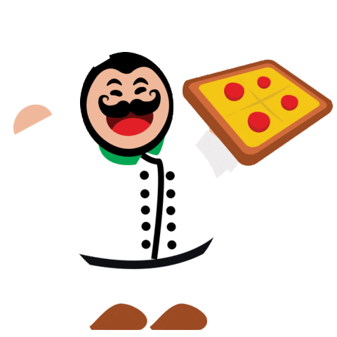 Hungry Food Sticker by Pizza do Rao