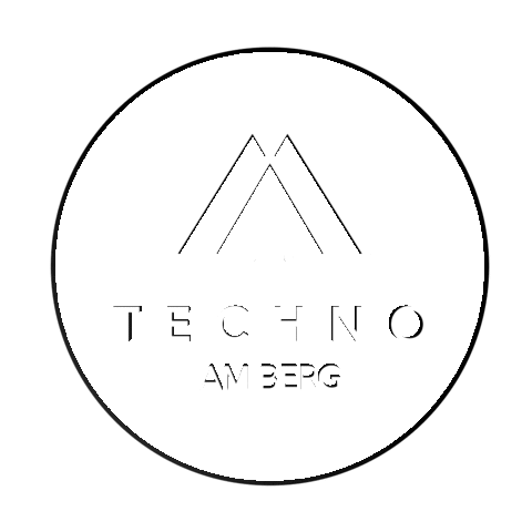 Techno am Berg Sticker