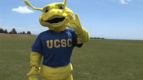 Banana Slug Sammy GIF by UC Santa Cruz