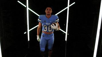 College Sports Football GIF by GreenWave