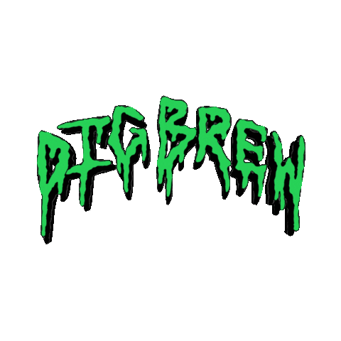 Craft Beer Sticker by Dig Brew Co