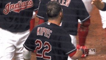Cleveland Indians Hugs GIF by MLB