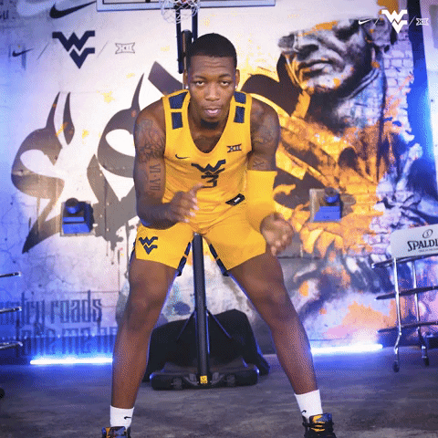 College Basketball Mountaineers GIF by WVU Sports