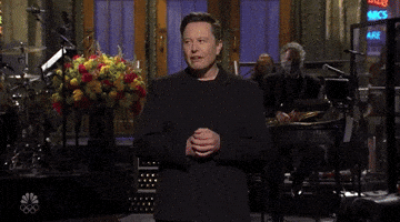 Elon Musk Shrug GIF by Saturday Night Live