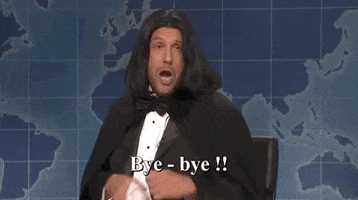 Bye Bye Goodbye GIF by Saturday Night Live
