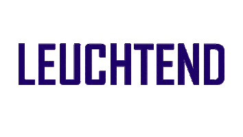 Leuchtend Laut Sticker