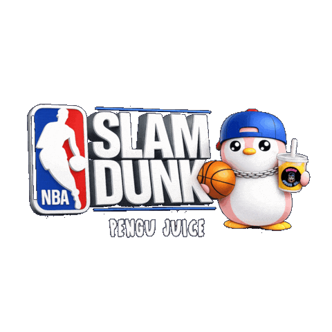 Los Angeles Basketball Sticker by Pengu Juice Co.