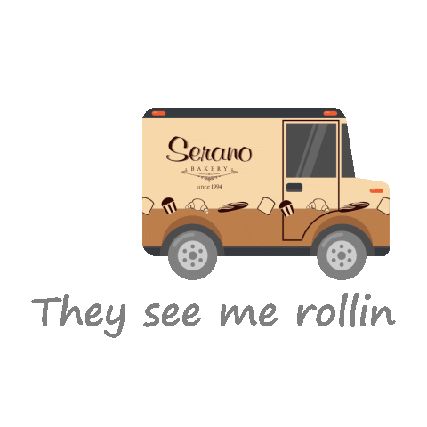 Cafe Serano Sticker