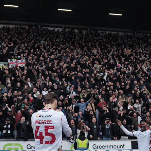 Celebrations GIF by Bolton Wanderers FC