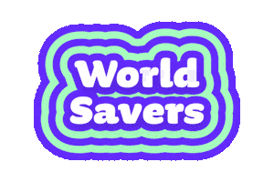 World Savers Sticker by Impactr