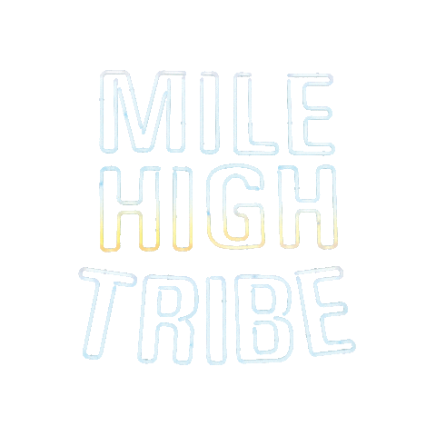 Be Humble Mile High Sticker by WELLth