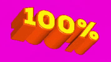 One Hundred Percent GIF by NeighborlyNotary®