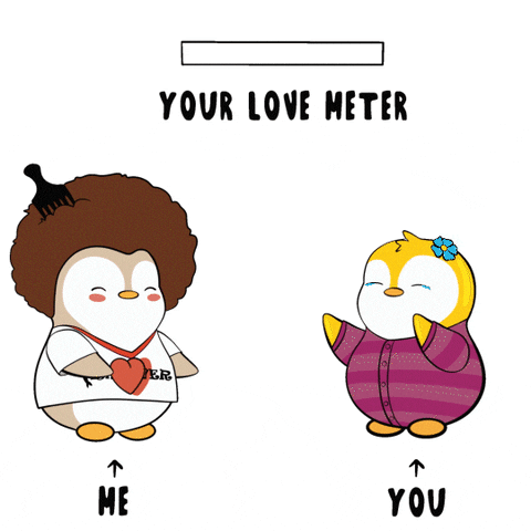 I Love You Hearts GIF by Pudgy Memez