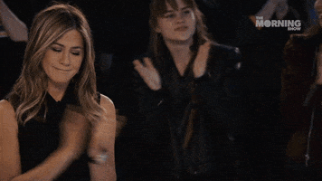 Jennifer Aniston Clap GIF by Apple TV+