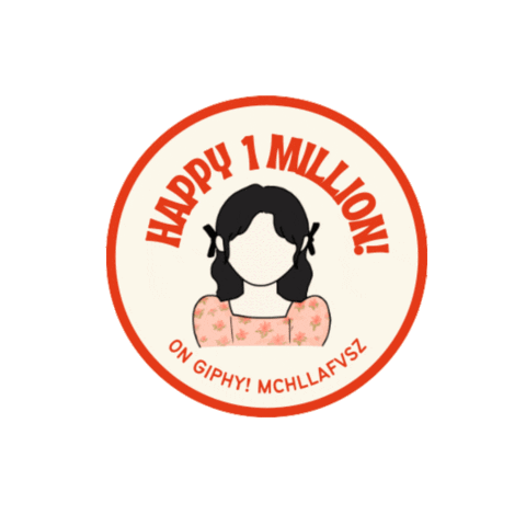 1 Million Sticker