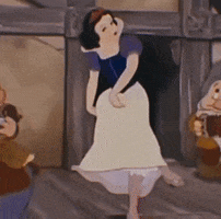 Snow White Dancing GIF by EsZ Giphy World