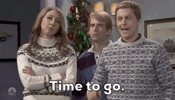 Its Time To Go Goodbye GIF by Saturday Night Live