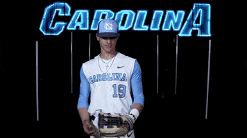 North Carolina Baseball GIF by UNC Tar Heels
