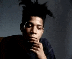 Jean Michel Basquiat Artist GIF