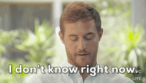 I Dont Know Right Now GIFs - Get the best GIF on GIPHY