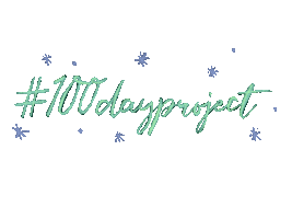 100 Days 100Dayproject Sticker by Amy Reader