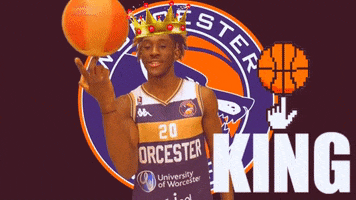 Basketball Spinning GIF by Worcester Wolves