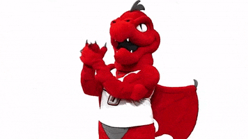 Winning Red Dragons GIF by SUNY Oneonta