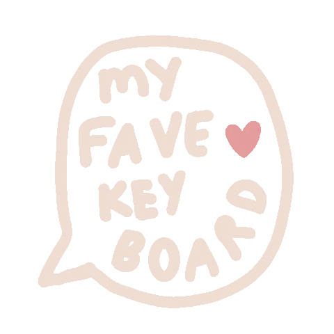 Keyboard Typewriter Sticker by Thepnkstuff