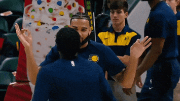 cory joseph dancing GIF by Indiana Pacers