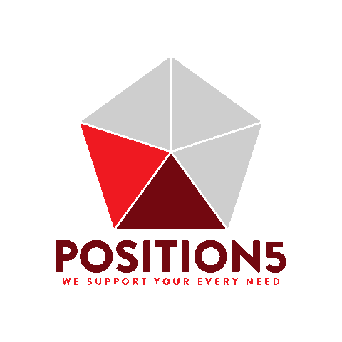 Position Five Singapore Sticker