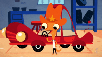 red car GIF by Super Simple