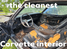 The Cleanest Corvette Interior GIF