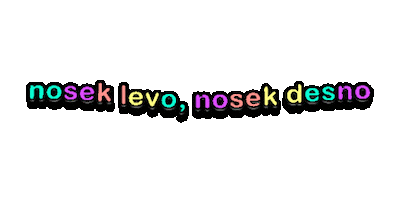 Nosek Sticker by Snof_pasjasola