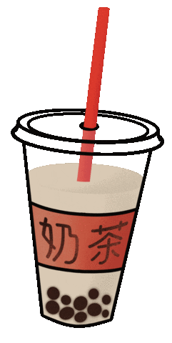 Bubble Tea Boba Sticker by Asie ESTP
