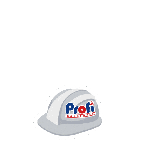Construction Helmet Sticker by Grafik Profibaustoffe