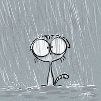 Rainy Day Heart Sticker By Brianna Anthony For Ios Android Giphy