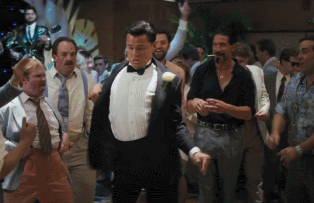 Leonardo Dicaprio Dancing GIF - Find & Share on GIPHY