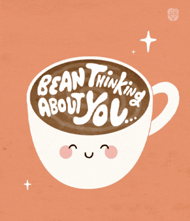 Miss You Coffee GIF by AmericanGreetings.com