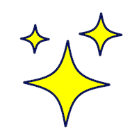 Neutral Star Sticker Pack Sticker for Sale by solseekerco