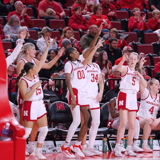 Womens Basketball Nebrasketball GIF by Huskers