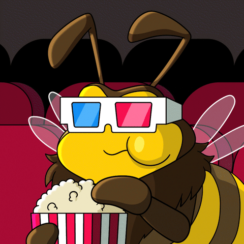 Bee Popcorn GIF by BRAVO READY