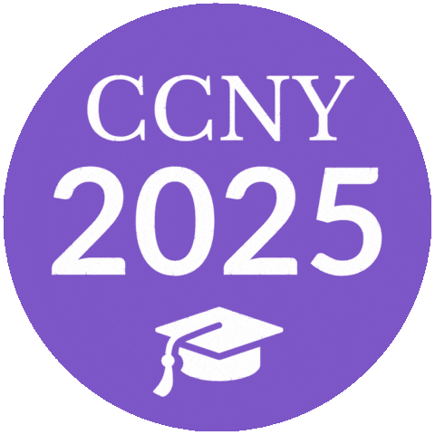 Graduation Cuny Sticker by The City College of New York