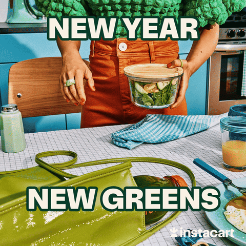 New Year Delivery GIF by Instacart
