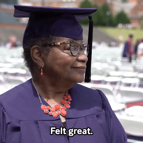 College Graduate Graduation GIF by Storyful